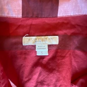 Burberry button down shirt